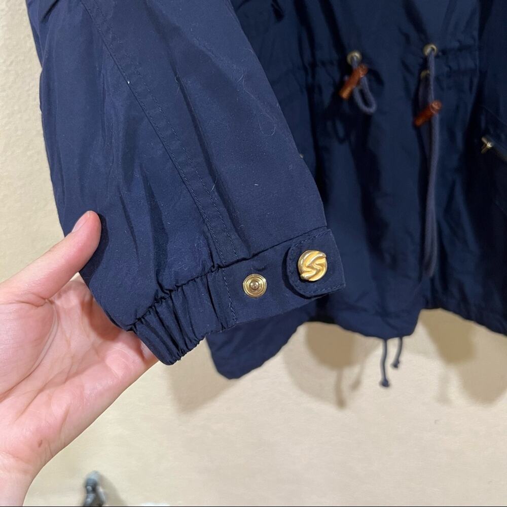 Bogner navy blue anorak pullover winter jacket - Picture 4 of 10